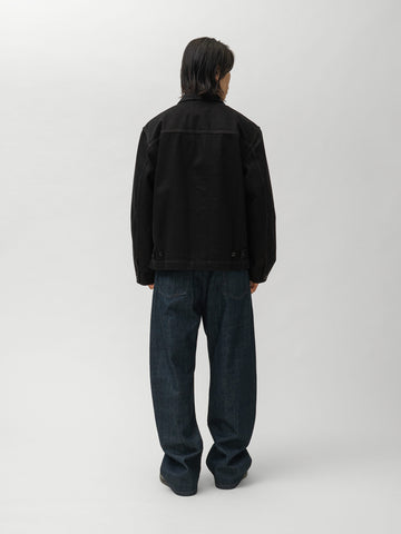 LEMAIRE Boxy Jacket Black, Jackets
