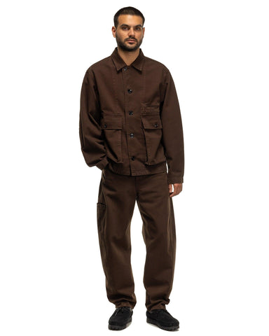 LEMAIRE Boxy Jacket Espresso, Outerwear