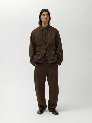 LEMAIRE Boxy Jacket Ristretto, Jackets
