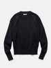 LEMAIRE Boxy Round Neck Sweater Black, Sweaters