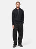 LEMAIRE Half Zip Sweater Black, Sweaters