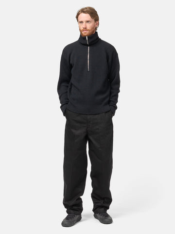 LEMAIRE Maxi Barrel Workwear Pants Black, Pants