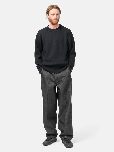 LEMAIRE Maxi Barrel Workwear Pants Slate, Pants