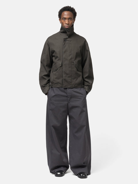 LEMAIRE Maxi Utility Pants Coal, Trousers