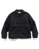 LEMAIRE Quilted 3D Pocket Jacket Black, Outerwear