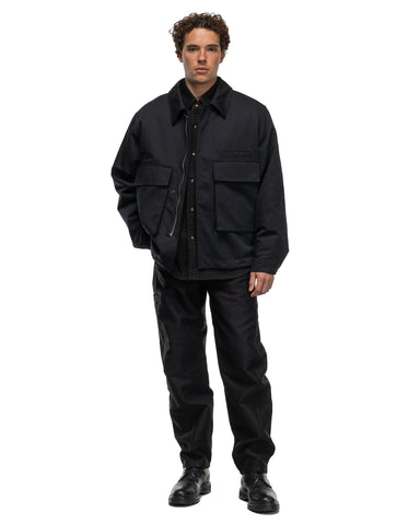 LEMAIRE Quilted 3D Pocket Jacket Black, Outerwear