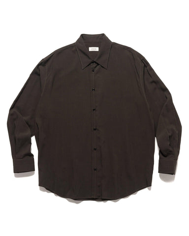 LEMAIRE Relaxed Shirt Dark Espresso, Shirts