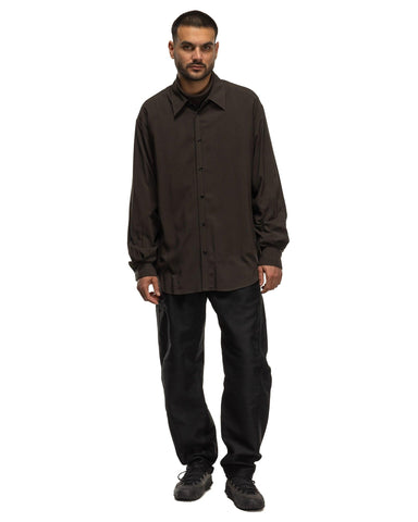 LEMAIRE Relaxed Shirt Dark Espresso, Shirts