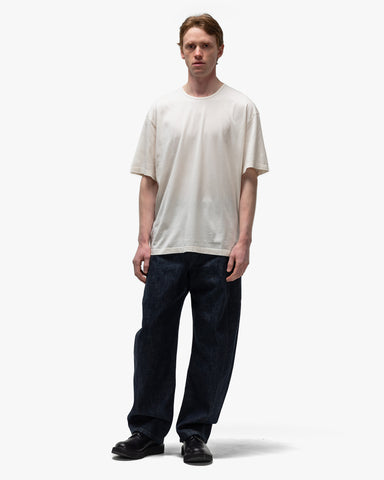 LEMAIRE Relaxed T-Shirt Chalk, T-Shirts