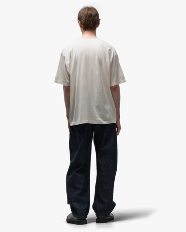 LEMAIRE Relaxed T-Shirt Chalk, T-Shirts