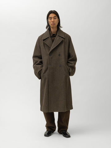 LEMAIRE Soft DB Coat Mud, Coats