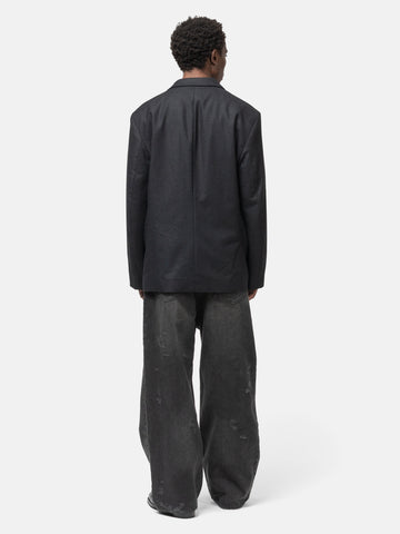 LEMAIRE Soft SB Jacket Anthracite/Grey, Jackets