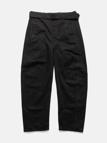 LEMAIRE Twisted Belted Pants Black, Pants