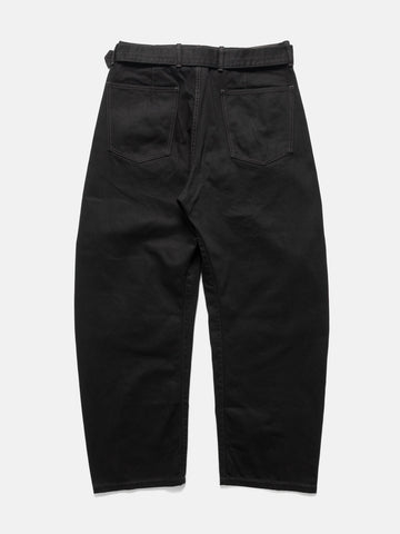 LEMAIRE Twisted Belted Pants Black, Pants
