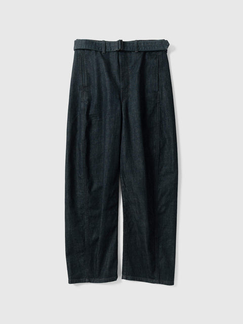 LEMAIRE Twisted Belted Pants Denim Indigo, Pants