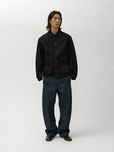 LEMAIRE Twisted Belted Pants Denim Indigo, Pants