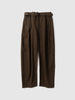 LEMAIRE Twisted Belted Pants Ristretto, Pants