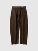 LEMAIRE Twisted Belted Pants Ristretto, Pants