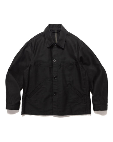 LEMAIRE Twisted Sleeve Workwear Jacket Black, Outerwear