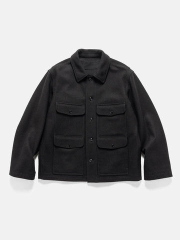 LEMAIRE Utility Jacket Black, Jackets