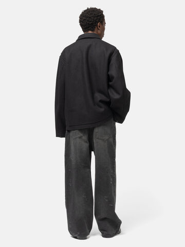LEMAIRE Utility Jacket Black, Jackets