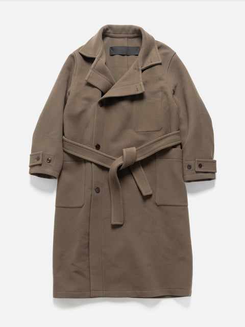 LEMAIRE Wrap Coat Dark Squirrel, Coats