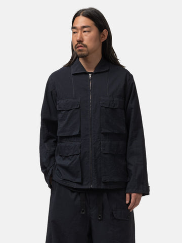 LEMAIRE 3D Pocket Jacket Squid Ink, Jackets