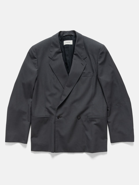 LEMAIRE DB Tailored Jacket Carbon, Jackets