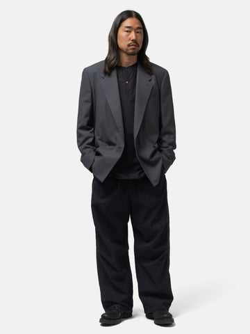 LEMAIRE DB Tailored Jacket Carbon, Jackets
