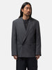 LEMAIRE DB Tailored Jacket Carbon, Jackets