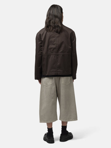 LEMAIRE Denim Short Moonstone, Shorts
