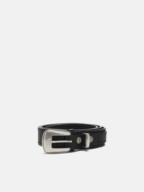 LEMAIRE Minimal Western Black, Belts