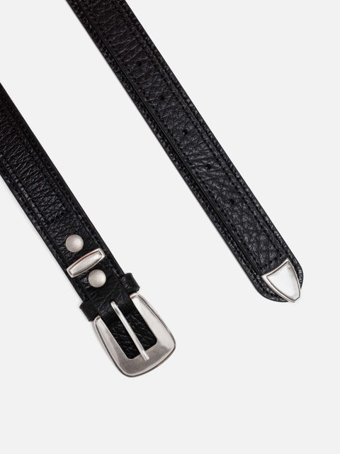LEMAIRE Minimal Western Black, Belts