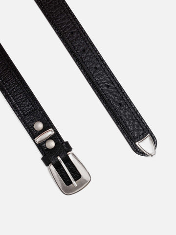 LEMAIRE Minimal Western Black, Belts