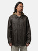 LEMAIRE Rain Jacket With Detachable Hood Bronze Green, Jackets
