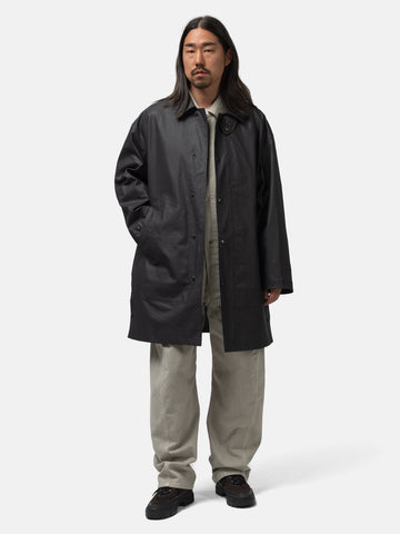 LEMAIRE Raincoat Slate Black, Coats