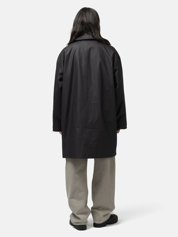 LEMAIRE Raincoat Slate Black, Coats