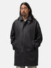 LEMAIRE Raincoat Slate Black, Coats