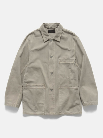 LEMAIRE Utility Overshirt Moonstone, Shirts