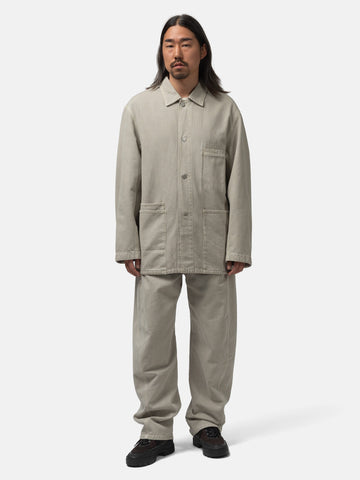 LEMAIRE Utility Overshirt Moonstone, Shirts