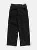 Flat shot of the back of the LEMAIRE Wide Pants Black