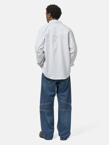 Levi's x Kiko Kostadinov Long Sleeve Shirt Lt. Grey Plaid, Shirts