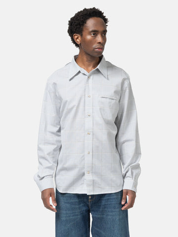 Levi's x Kiko Kostadinov Long Sleeve Shirt Lt. Grey Plaid, Shirts