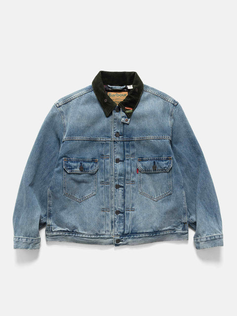 Levis-x-Barbour-Type-II-Denim-Trucker-Vintage-Wash-1