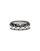 Maple Quilted Band Ring Silver 925, Accessories