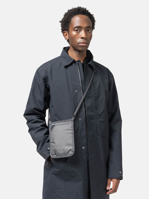 MONOLITH Neck Pouch Standard S Stone Gray, Pouches