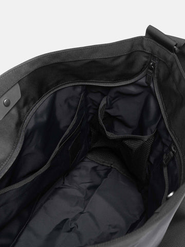 MONOLITH Shoulder Standard Hexa M Black, Shoulder Bags