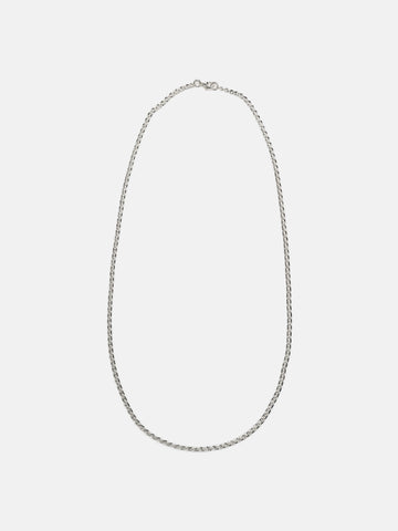 MAPLE Bar Curb Chain Silver 925, Chains