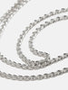 MAPLE Bar Curb Chain Silver 925, Chains