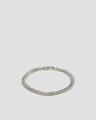MAPLE Cuban Link Bracelet 5mm Silver 925, Jewelry